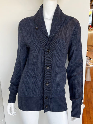 Herringbone Knit Cardigan Size 46/Medium