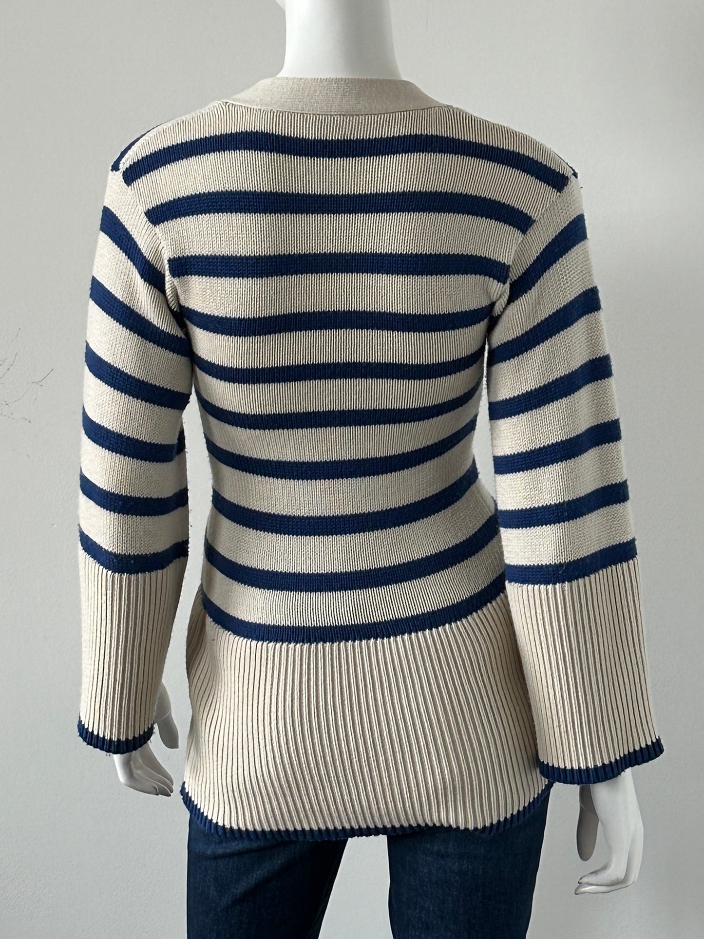 Signature Striped Cardigan Size XXS