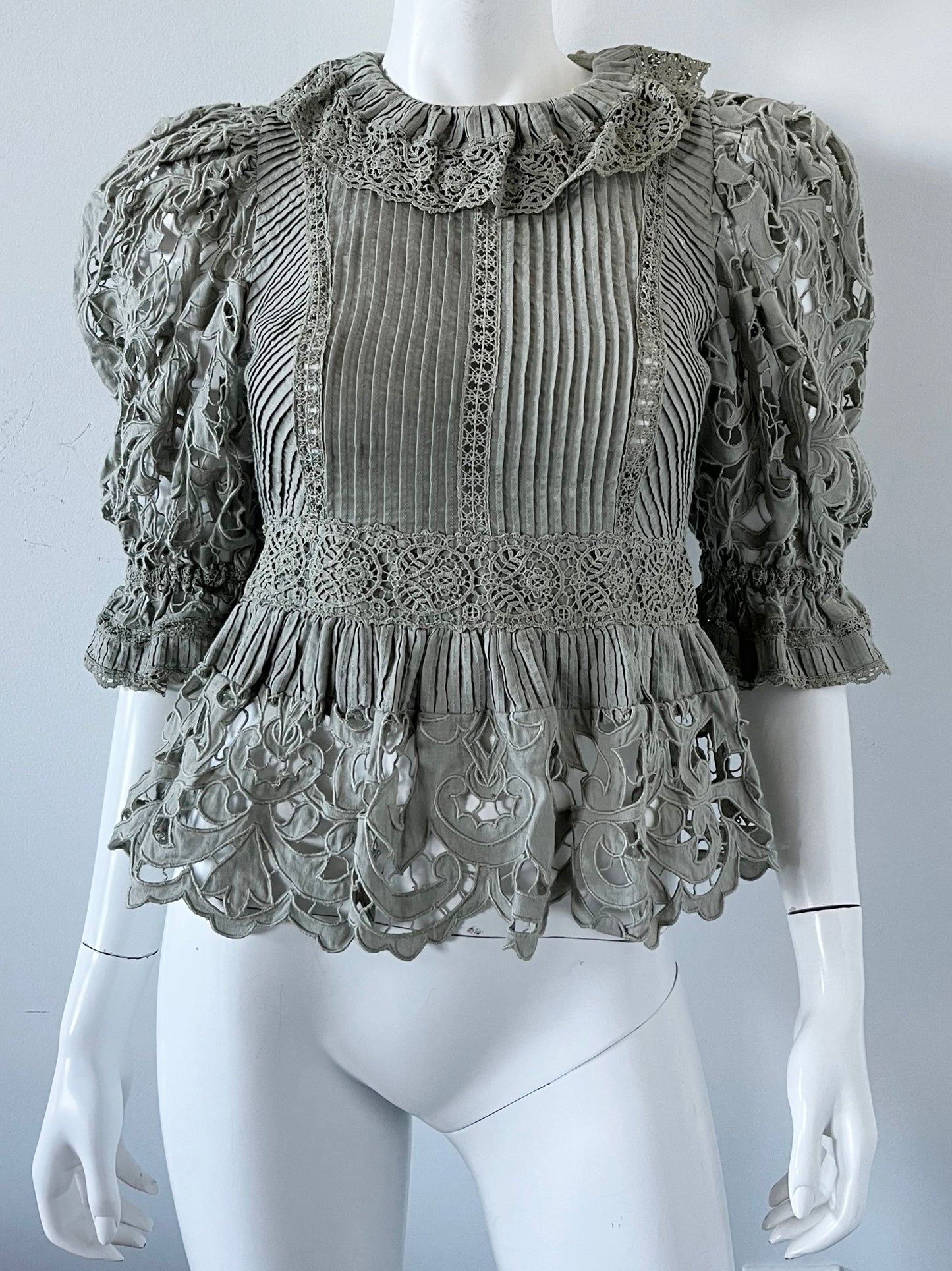 Mildred Lace Blouse Size 2