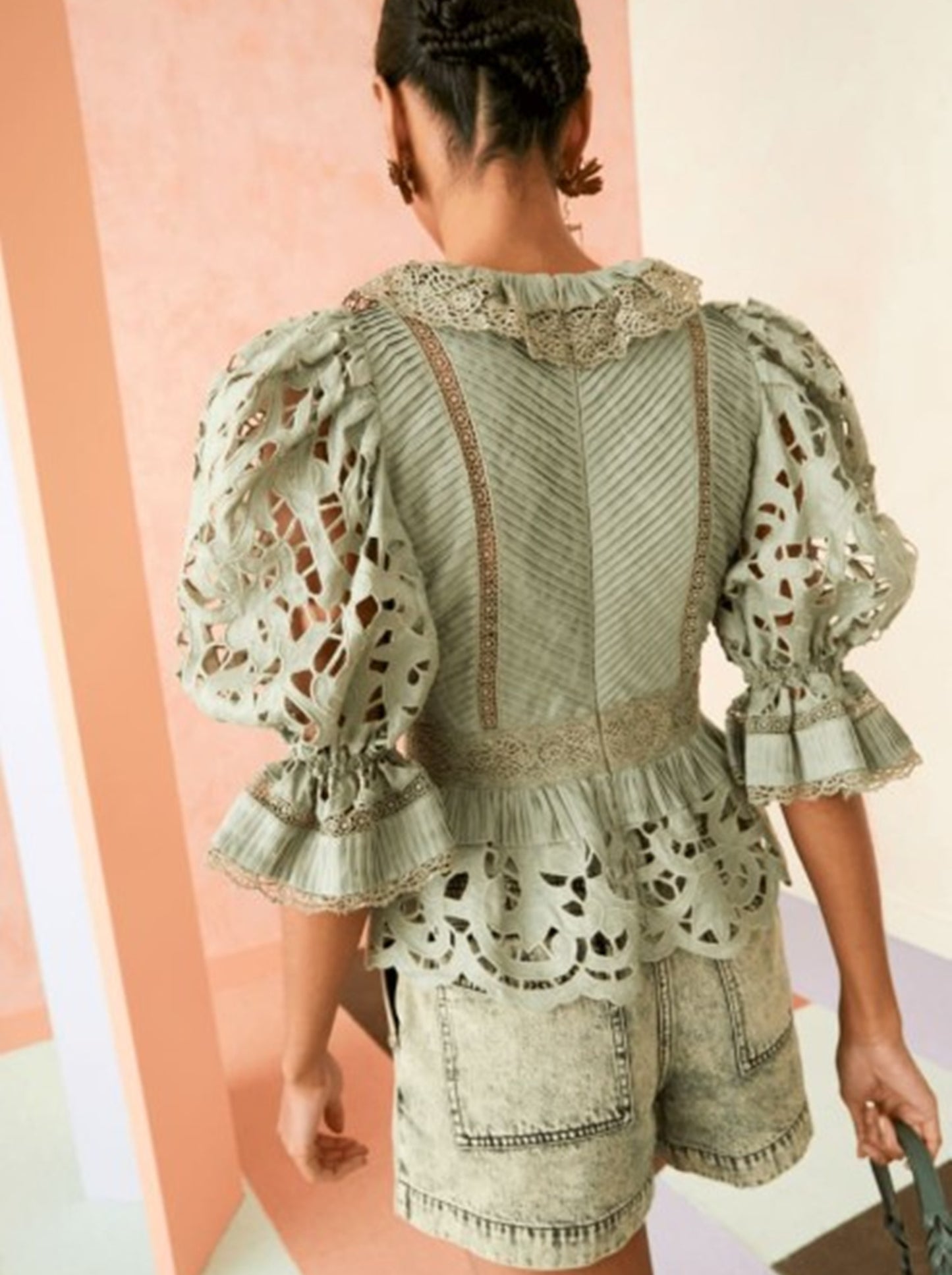 Mildred Lace Blouse Size 2