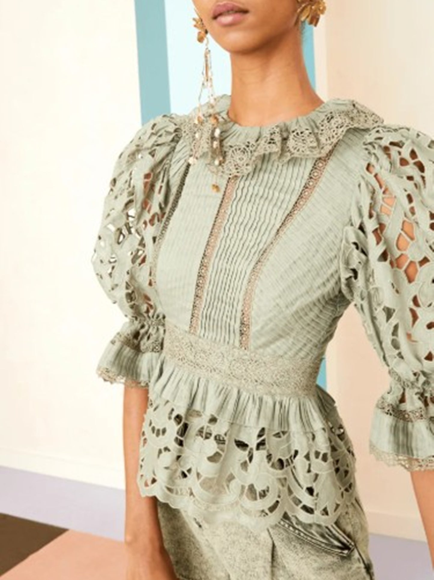 Mildred Lace Blouse Size 2