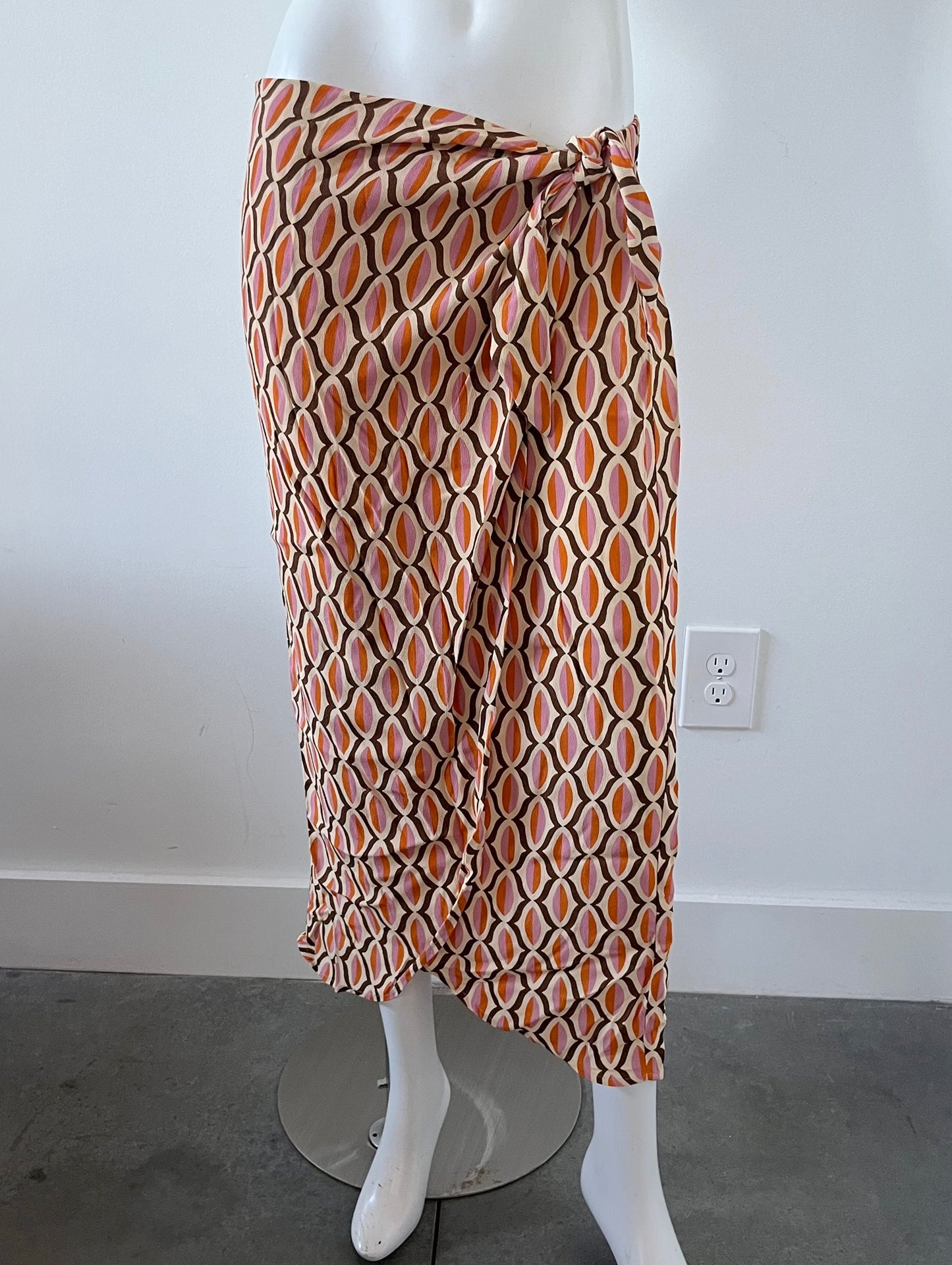 Alisha Printed Skirt Size Large