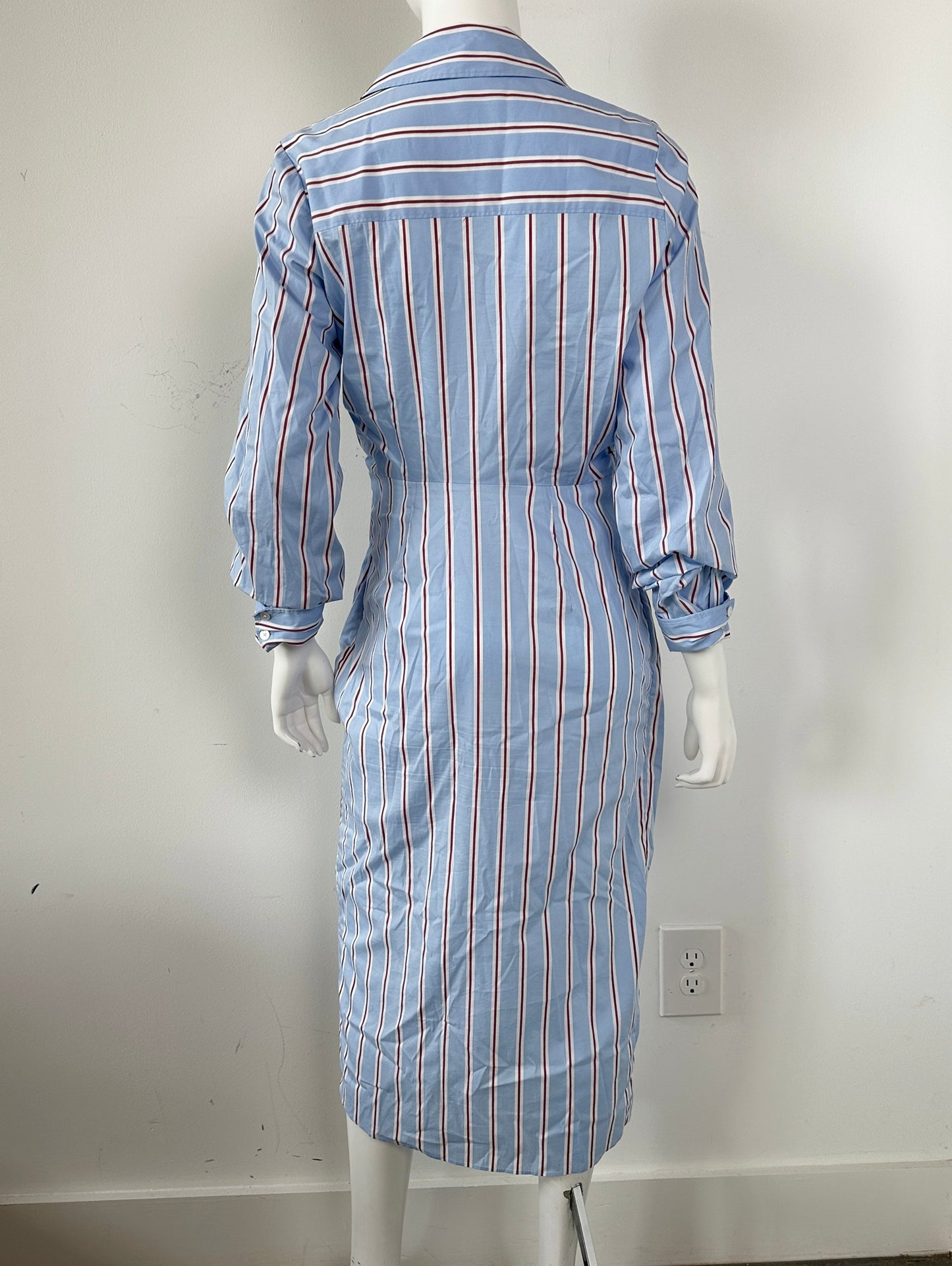 Afton Striped Wrap Dress Size 8