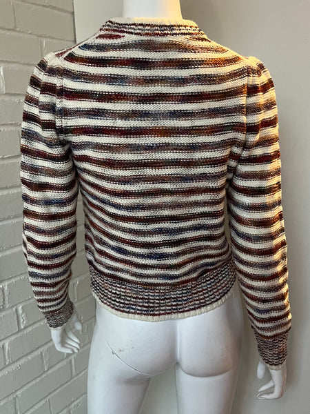 Raissa Striped Crewneck Sweater Size XS