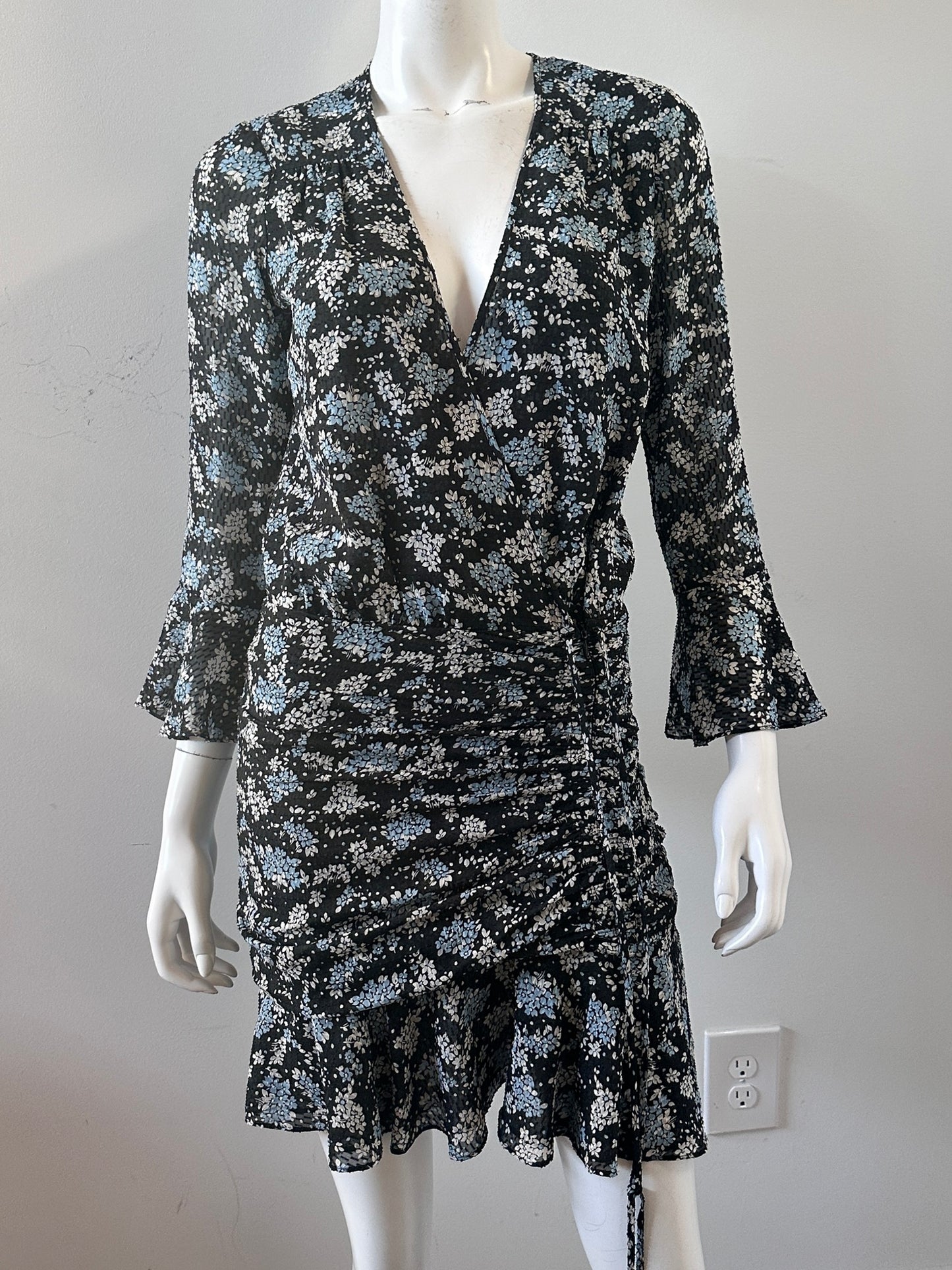 Sean Silk Floral Dress Size 2