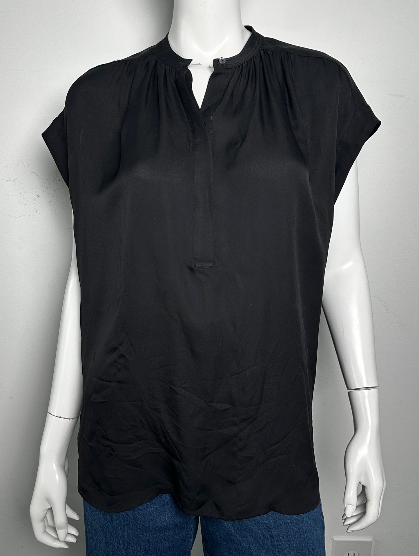 Silk Drape Blouse Size XS