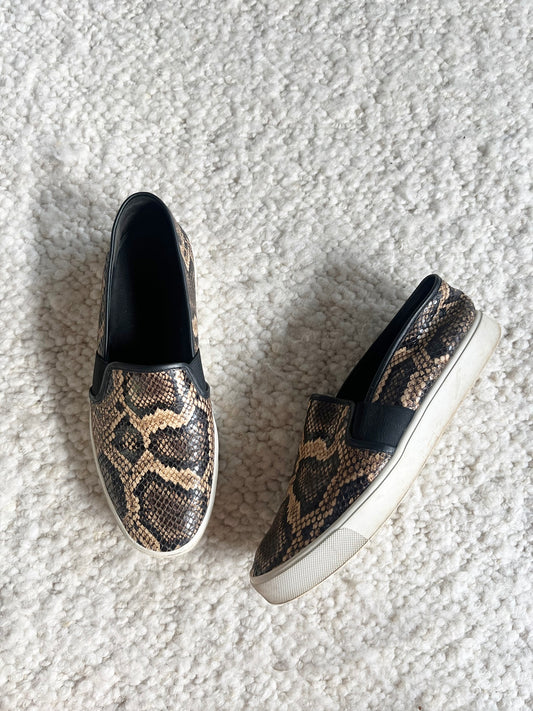 Snakeskin Sneakers Size 8.5
