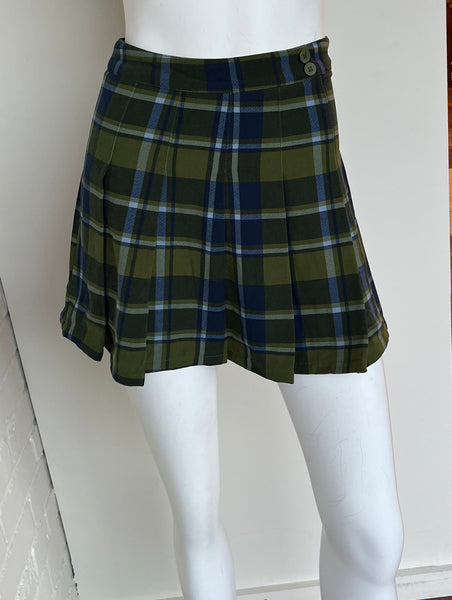 Plaid Tennis Skirt Size 00