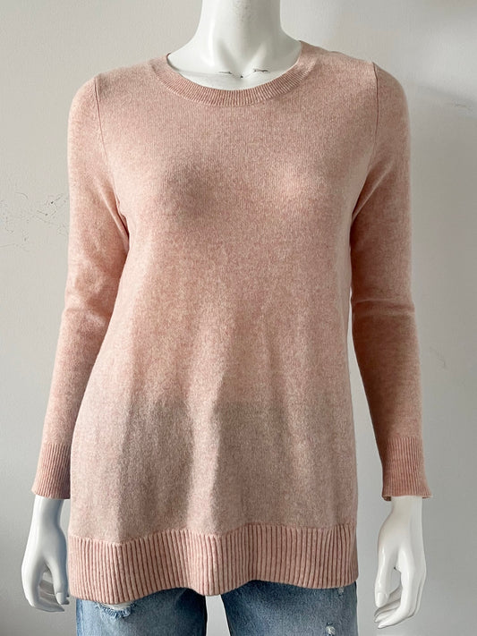 Cashmere Side Slit Sweater Size Small