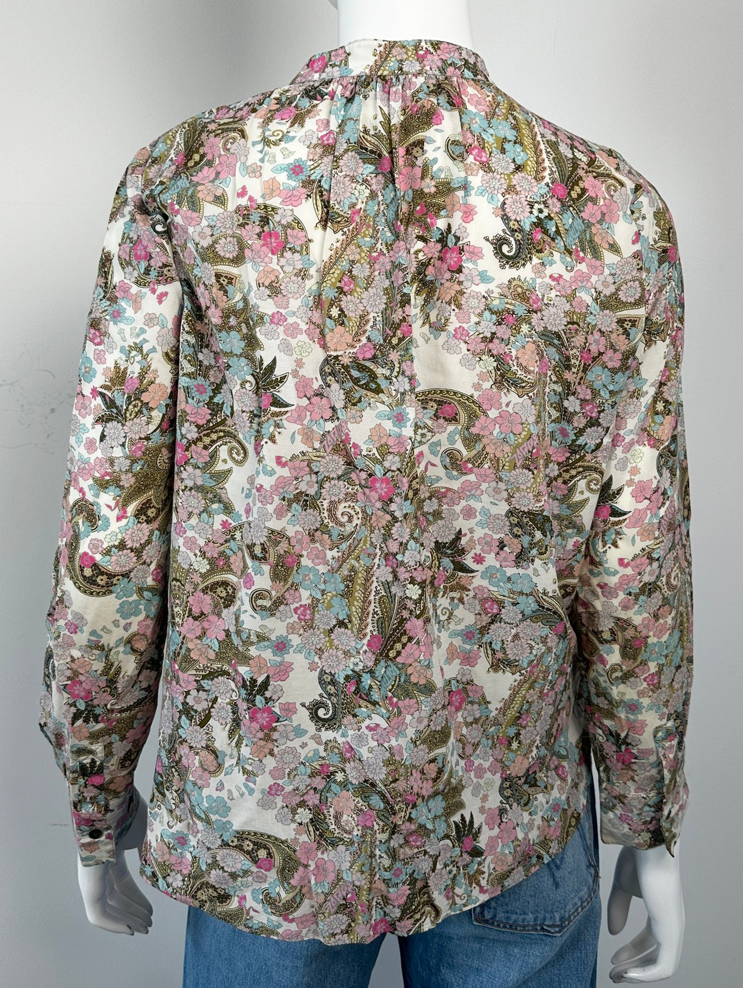 Tink Yoko Flower Blouse Size XS