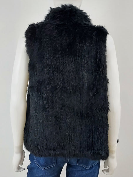Envelope Rabbit Fur Vest Size XS