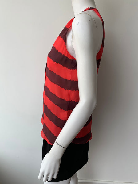Lennox Rugby Stripe Blouse Size Small