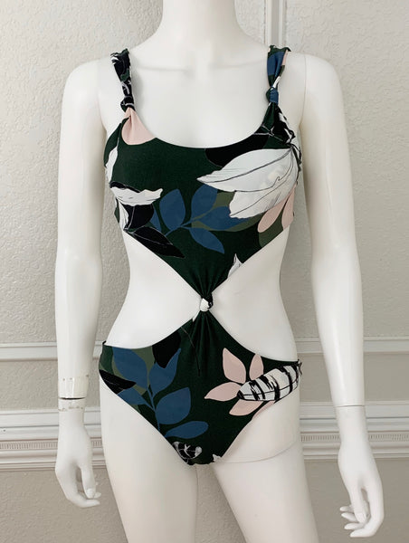 Tropical Print Swimsuit Size Small