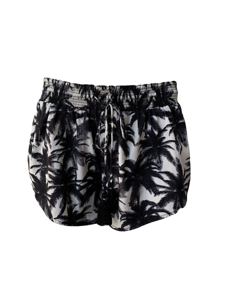 Palm Print Shorts Size Small