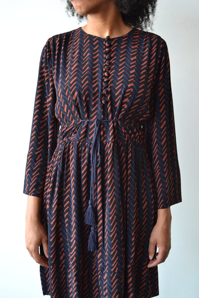 Upaya Printed Dress Size 6