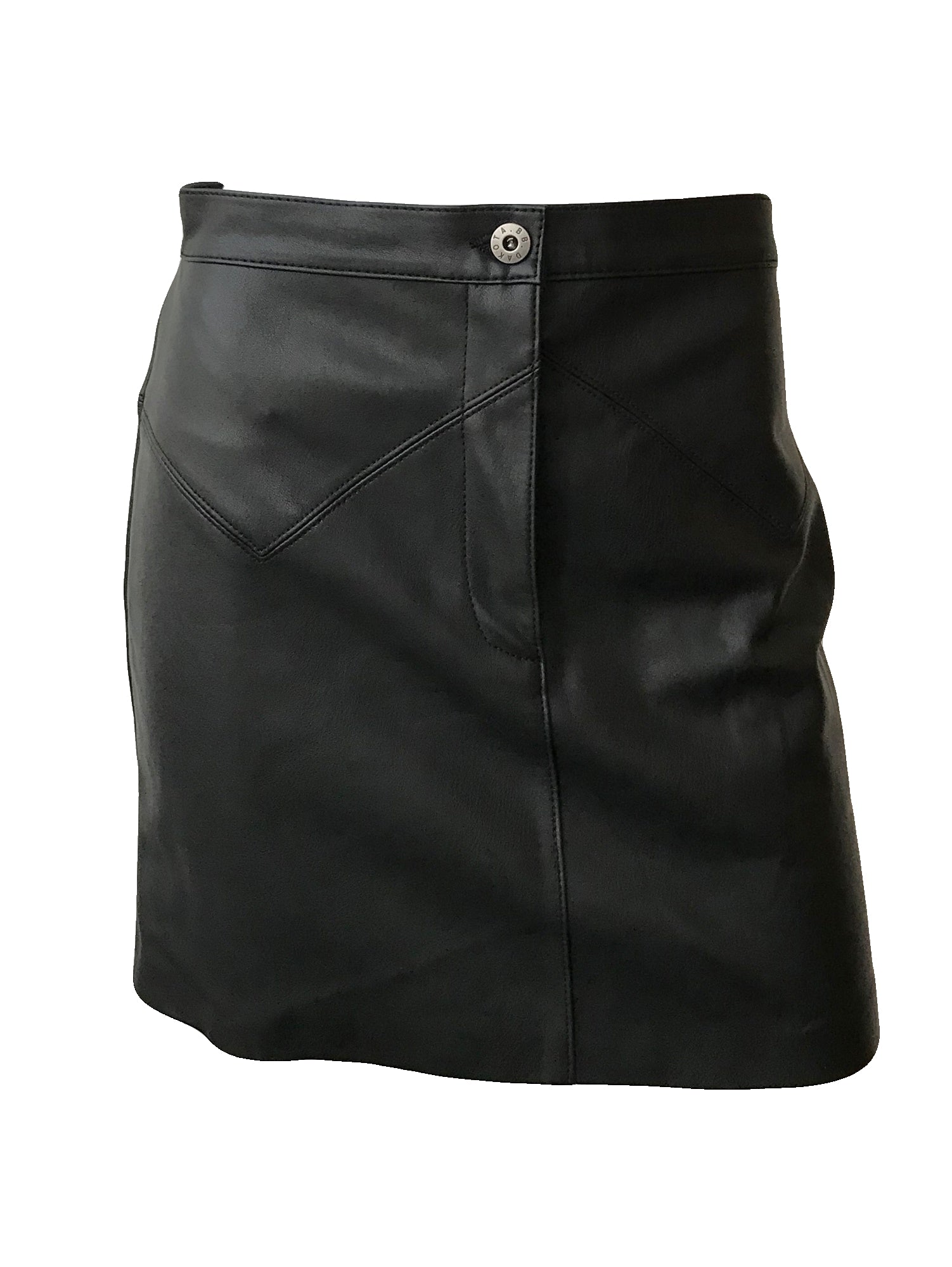 Keep Livin Vegan Leather Skirt Size 4 NWT
