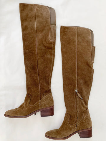 Tall Suede Boots Size 6