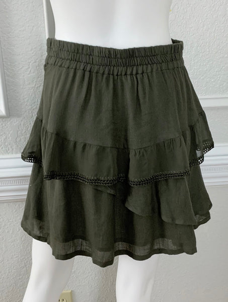 Carmela Ruffle Mini Skirt Size 2