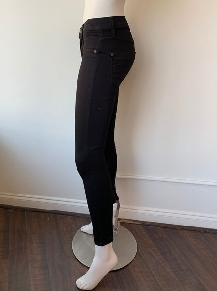 Zoe Skinny Jeans with Back Zippers Size 24