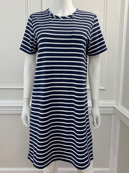 Striped Shift Dress Size Medium
