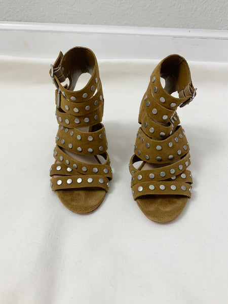 Galia Suede Studded Sandals Size 6