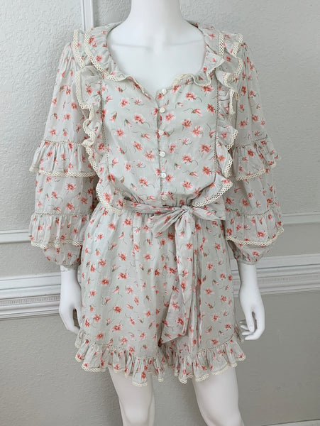 Floral Romper Size Small