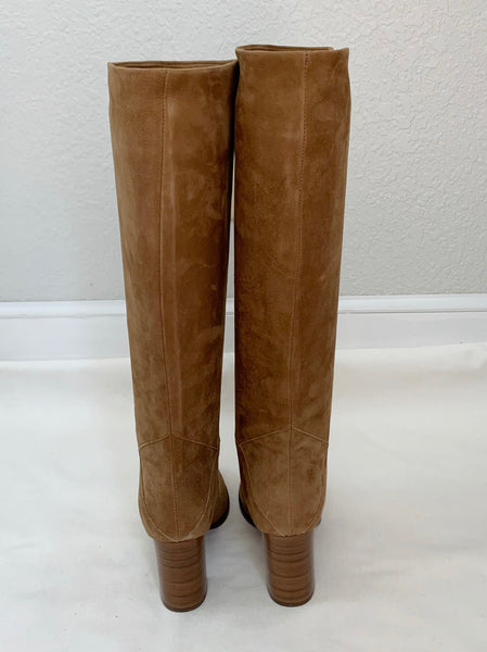 Angelina Suede Tall Boots Size 36 NIB
