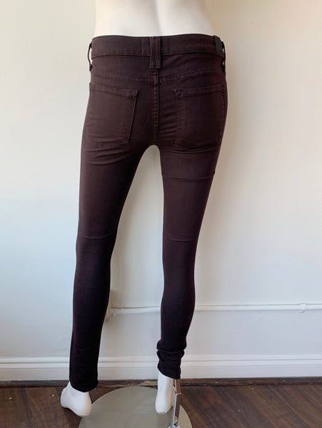 Mulberry Mid Rise Skinny Jeans Size 25