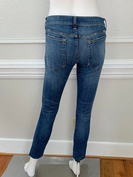 Dre Distressed Skinny Jeans Size 24