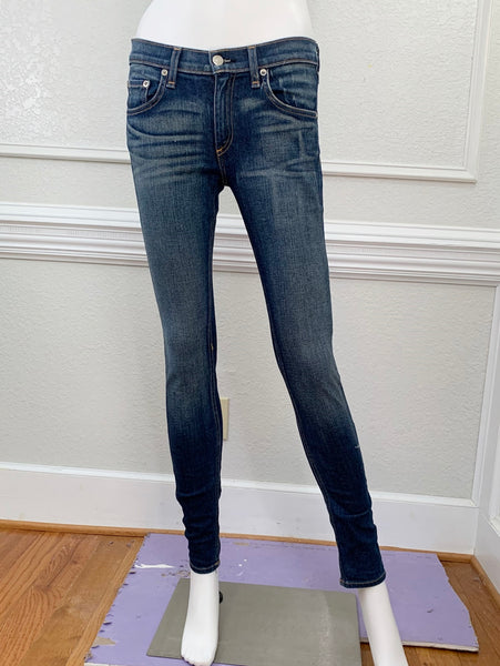 Mid Rise Skinny Jeans Size 27