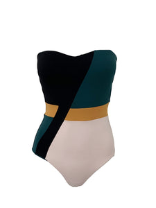 Colorblock Maillot Size XS