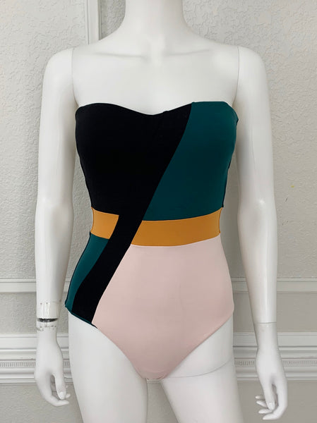 Colorblock Maillot Size XS