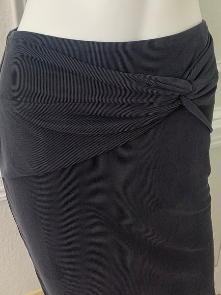 Rib Sandwash Knot Skirt Size Small NWT