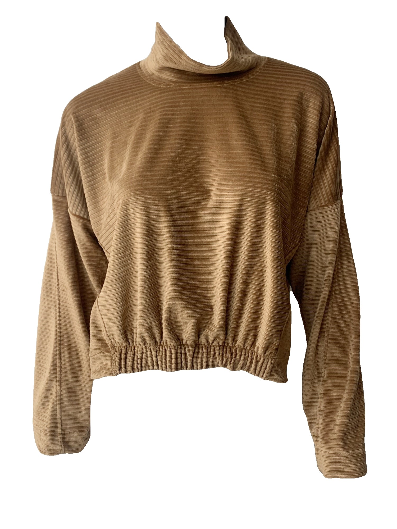 Ribbed Velour Pullover Size Small