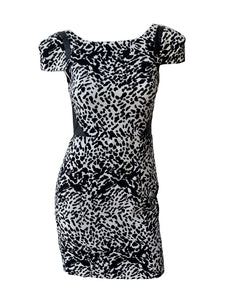 Animal Print Sheath Dress Size 0
