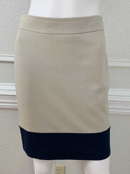 Color Block Pencil Skirt Size 0