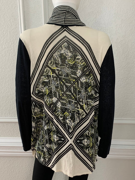 Printed Cardigan Size Small