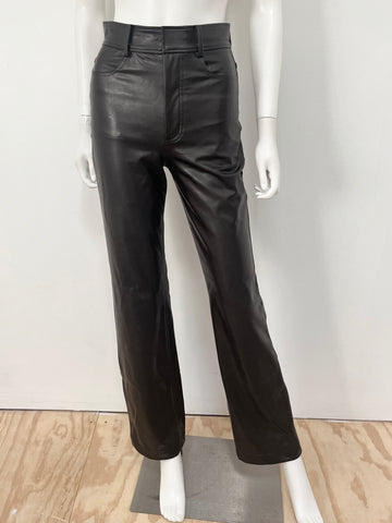 Christopher Vegan Leather Pants Size 0