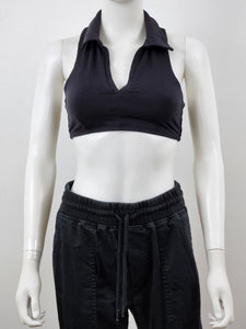 Collared Crop Top Size XS