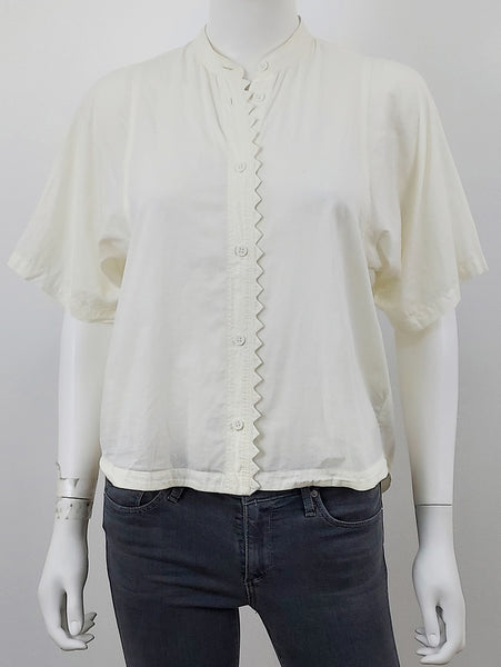 Cotton Button Down Shirt Size 2