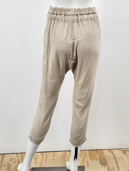 Textured Drawstring Pants Size 00