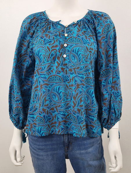 Printed Blouse Size Small