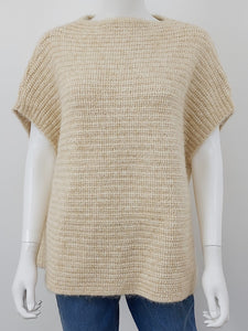Chunky Short Sleeve Sweater Size Small