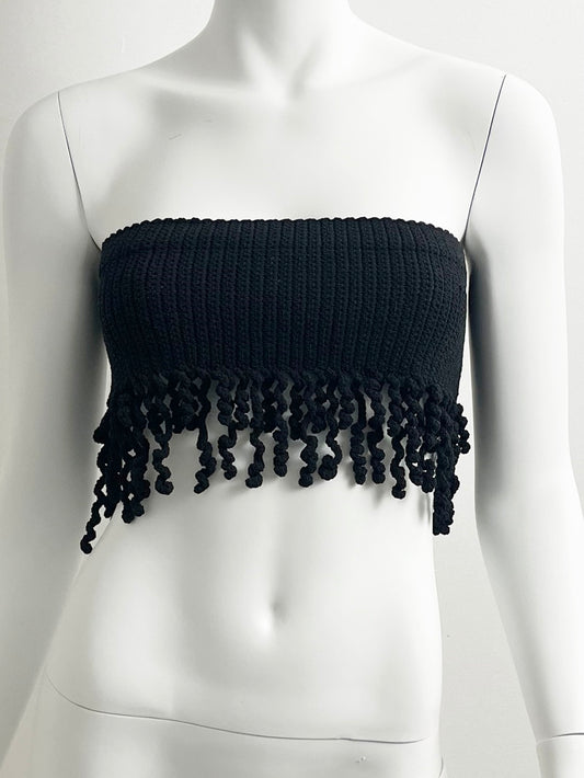 Wave Crochet Bandeau Size XS NWT