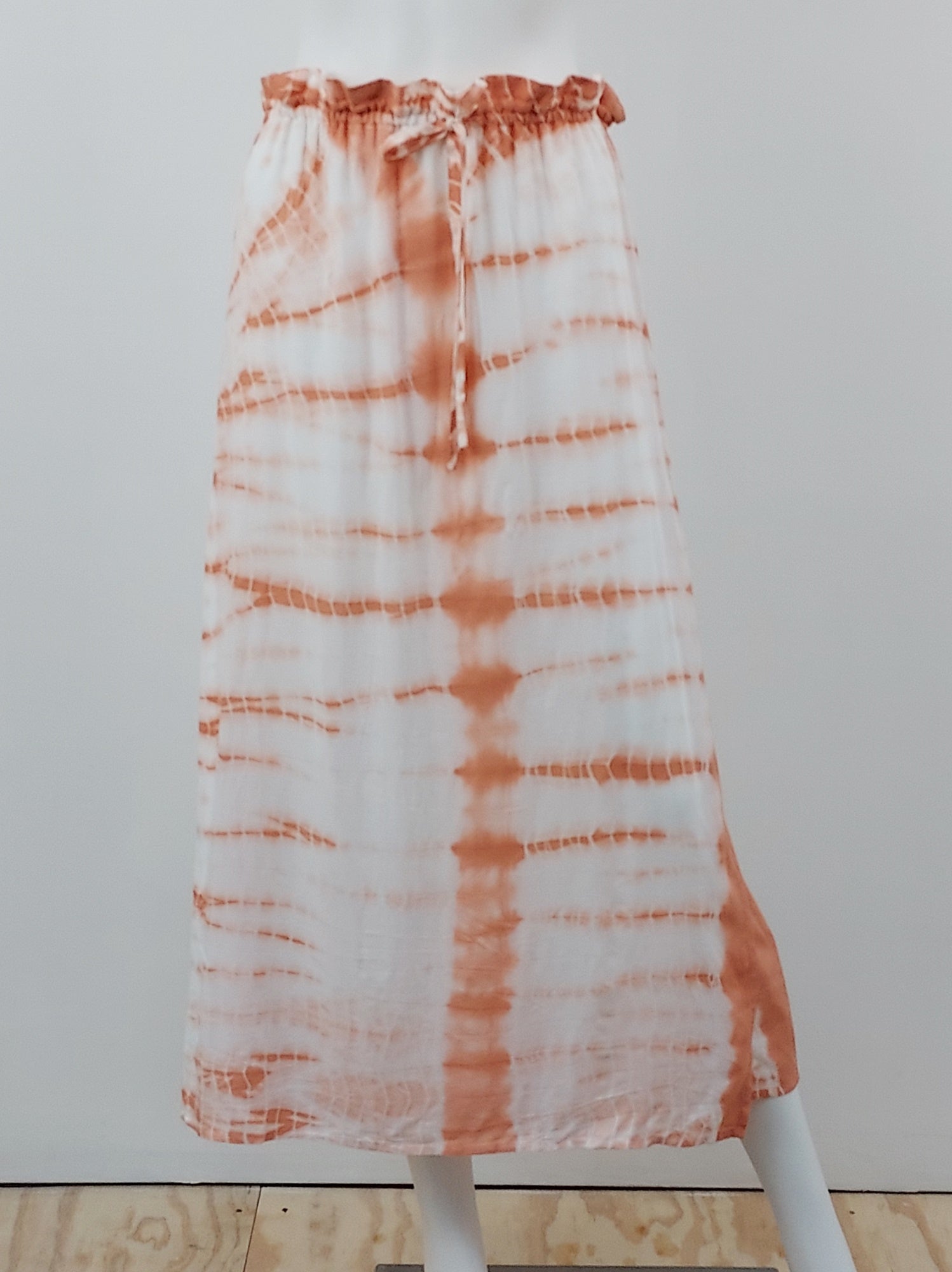 Drawstring Tie Dye Skirt Size Small