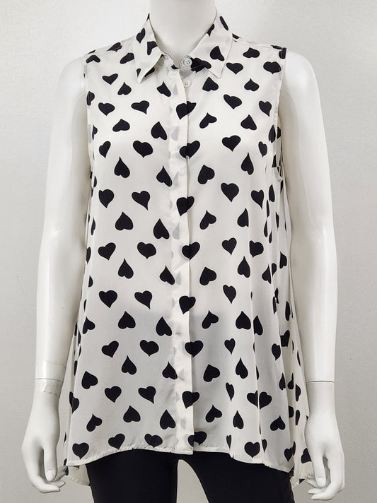 Milla Heart Blouse Size XS