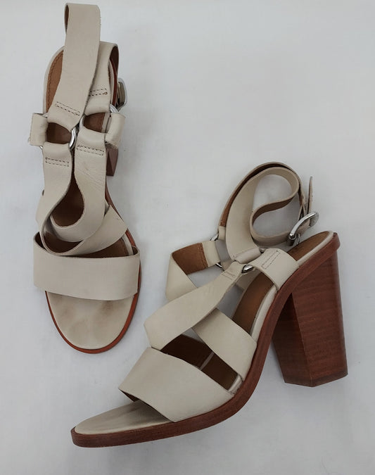 Block Heel Sandals Size 10