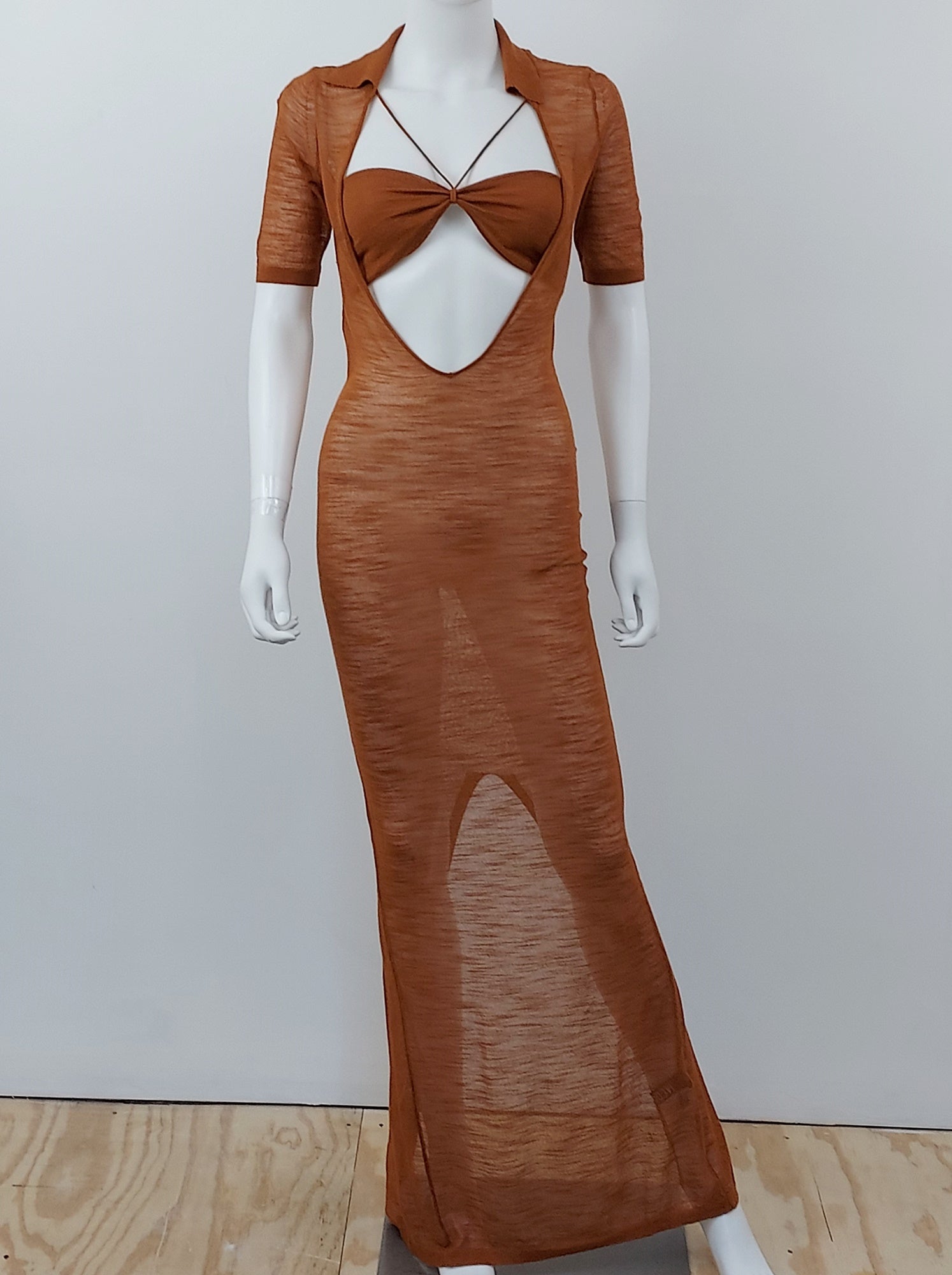 Cutout Midi Dress Size 34/0