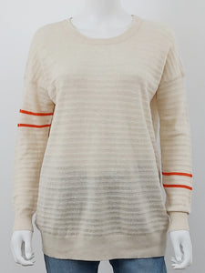 Tonal Stripe Sweater Size Small/Medium