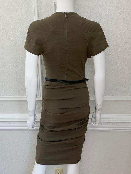 Belted Sheath Dress Size 36/Small
